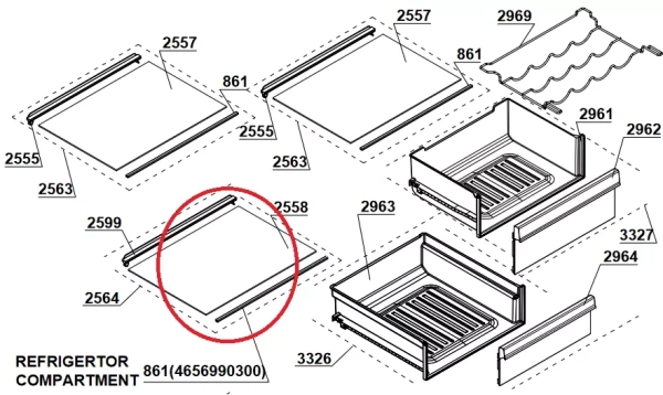 Police - sklo Beko 4658800100