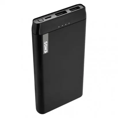 Powerbanka EMOS Alpha 10S, 10 000 mAh, 10 W, černá