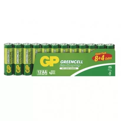 EMOS Zinková baterie GP Greencell AA (R6)