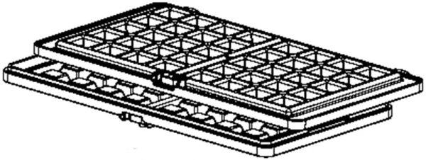 Wafflové desky 2ks SS-203230