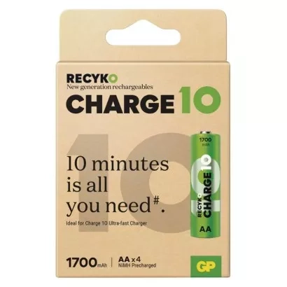 EMOS Nabíjecí baterie GP ReCyko Charge 10 AA (HR6)