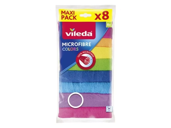 VILEDA Mikrohandrička Colors 8 ks