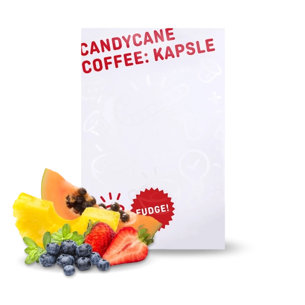 Kávové Kapsule Candycane Coffee Fudge! 12ks