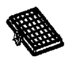 Mřížka textilního filtru vysavače ROWENTA RO362301 RS-RT9688