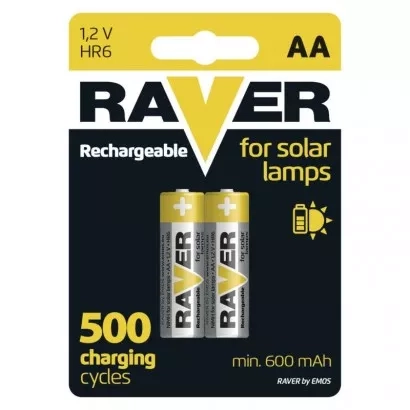 EMOS Nabíjecí baterie do solárních lamp RAVER SOLAR AA (HR6) 600 mAh
